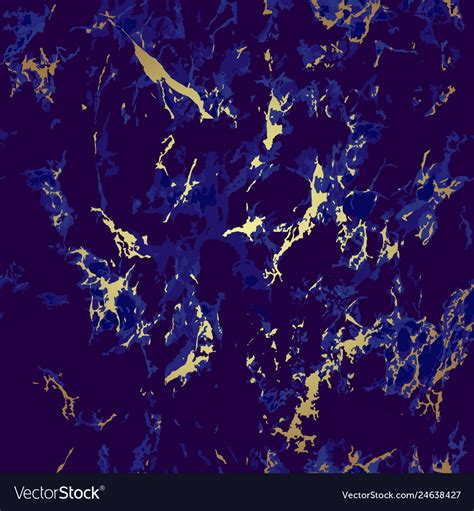 Blue Gold Marble Background