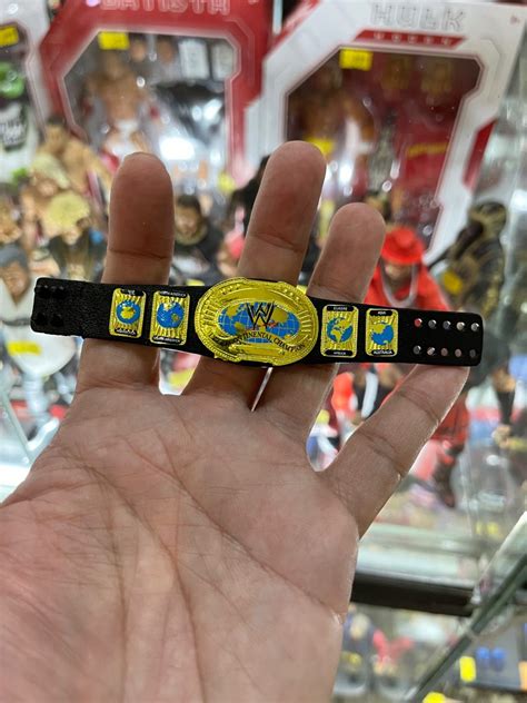 WWE Mattel Figure Accessory Belt Intercontinental Belt, Hobbies & Toys ...