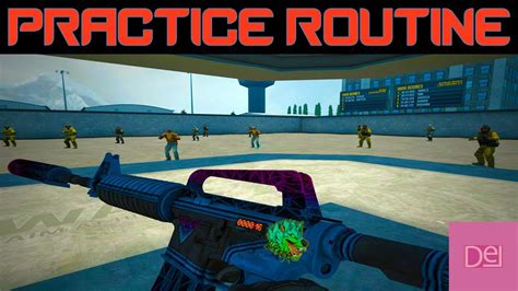 My Cs Go Aim Practice Routine How To Learn More In Less Time Youtube