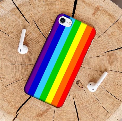 Rainbow Case Iphone 7 Iphone 8 Case Iphone 8 Plus Etsy