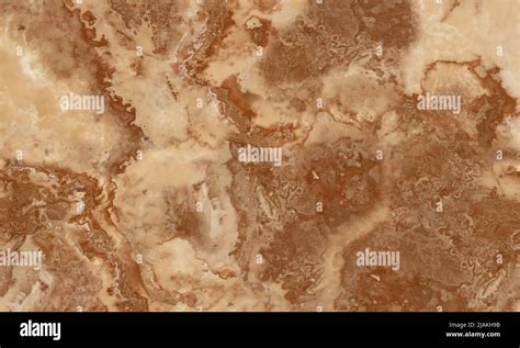 Natural White And Brown Marble Texture Background With Luster And