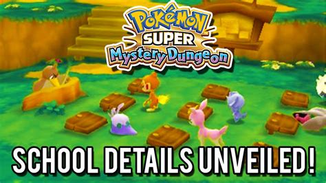 Pokémon Super Mystery Dungeon New School Details Revealed YouTube