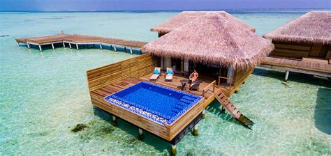 Cocoon Maldives Lagoon Suite Pool - Maldives Water Villas