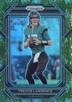 Trevor Lawrence 2022 Prizm 131 Forest Camo 15 Price Guide Sports