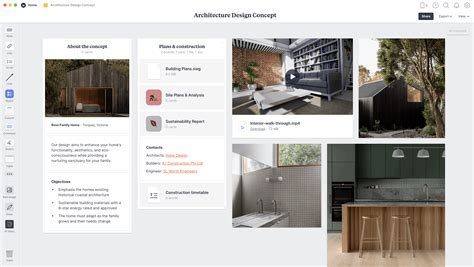 Architecture Moodboard - Template & Example - Milanote