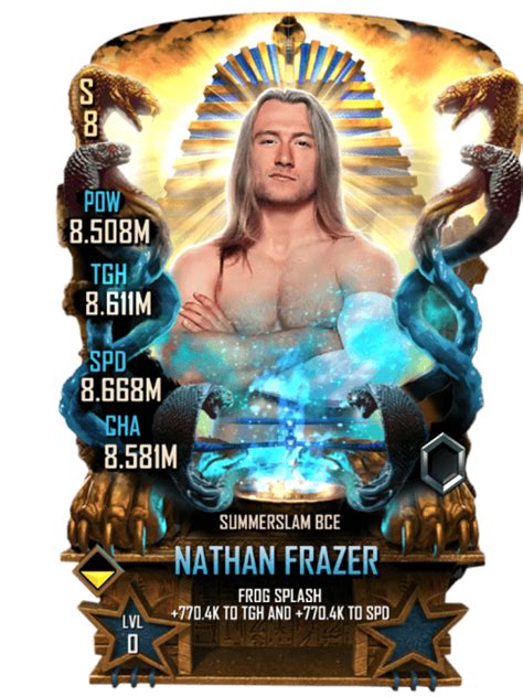 Nathan Frazer WWE SuperCard Roster