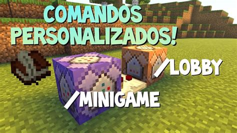 Como Fazer Comandos Personalizados Minecraft Bedrock Youtube