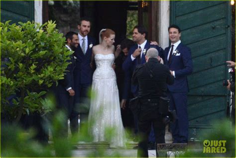 Jessica Chastain's Wedding Photos Revealed - See Her Dress!: Photo ...