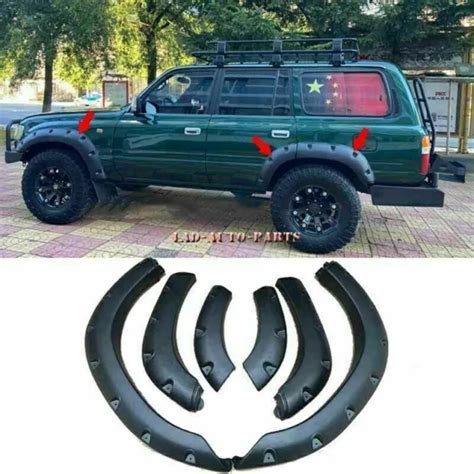 For Toyota Land Cruiser Lc Fj Fender Flares Wheel Arches Wide