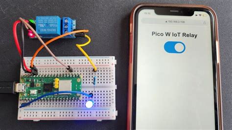 Iot Controlled Relay Using Raspberry Pi Pico W Wifi Hot Sex Picture