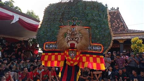 Hebat Lur Aksi Pembarong Legendaris Ponorogo Mainkan Barongan Reog