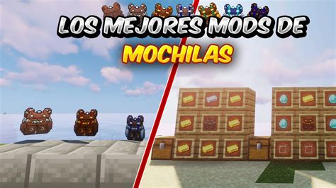 LOS MEJORES MODS DE MOCHILAS Para Minecraft 1 16 5 YouTube