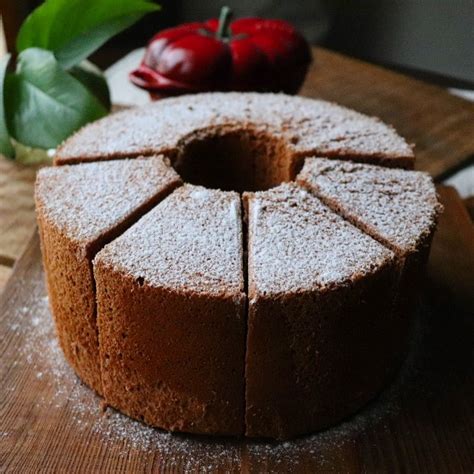 コツを押さえて チョコレートシフォンケーキ さっさっさっと今日のおやつ