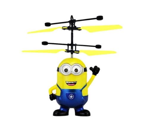 Игрушка вертолет миньон без пульта Гадкий я 2. Летающий Миньон