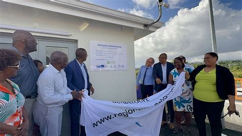 Région Guadeloupe Inauguration de la déchèterie de Petit Bourg plus