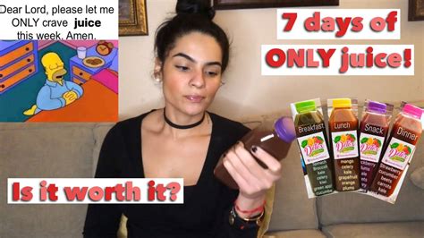 My First Juice Cleanse 7 Day Detox Guess How Much I Lost Youtube