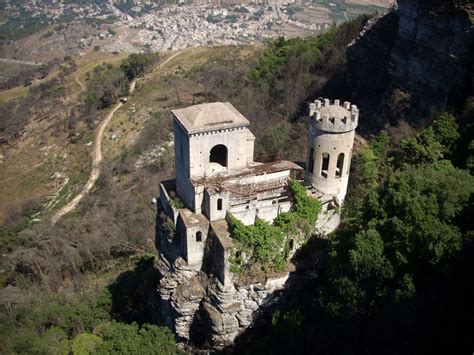 Erice The Temple Of The Goddess Of Love Sicily Travelling Sicily