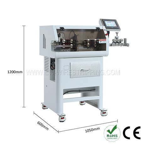 Multi Conductor Cable Cutting Stripping Twisting Machine Mm