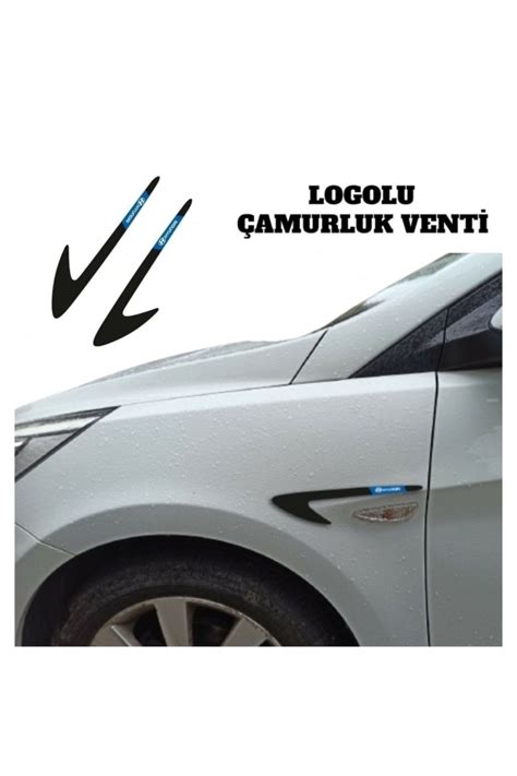 Genel Markalar Hyundai Accent Era Kapı Eşiği Logolu Çamurluk Venti