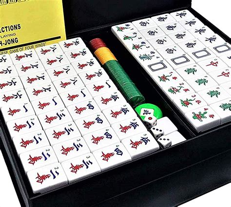 Amazon Mose Cafolo Professional Chinese Mahjong Set X Large