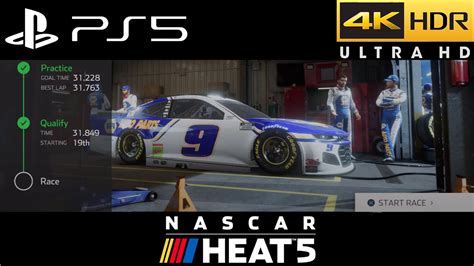 PS5 NASCAR Heat 5 Looks AMAZING ON PS5 Ultra High Realistic