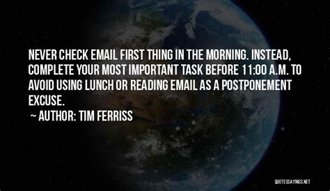 Top 17 Quotes And Sayings About Using Email