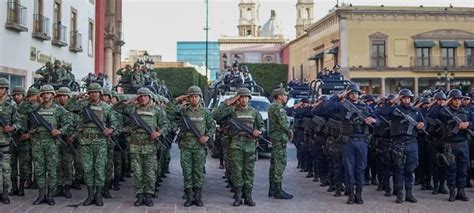 Guardia Nacional Ejército Y Fspe Refuerzan Seguridad De León Con Más