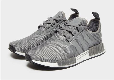 Adidas Nmd R1 Grey Black Diagonal Midsole Release Date Sbd