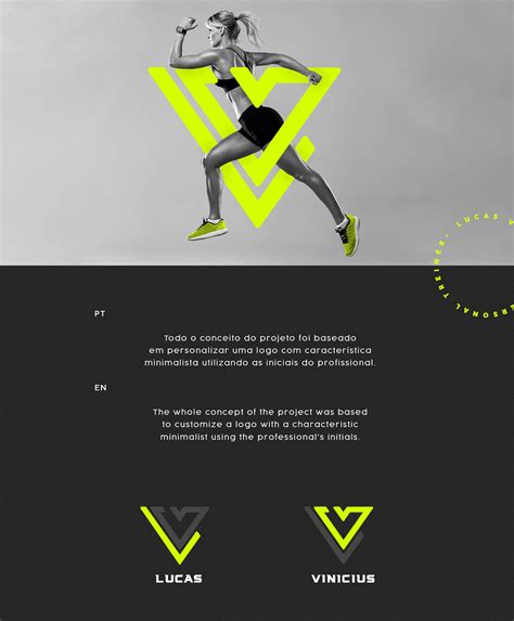 Identidade Visual Personal Trainer Behance In Fitness