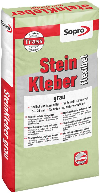 SteinKleber Grau