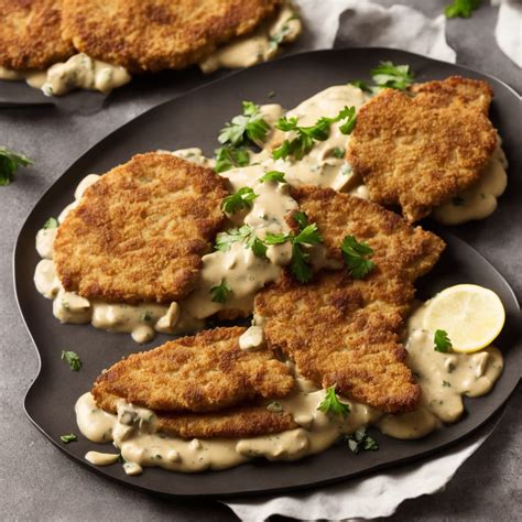 Rahmschnitzel German Schnitzel In Creamy Mushroom Sauce Recipe