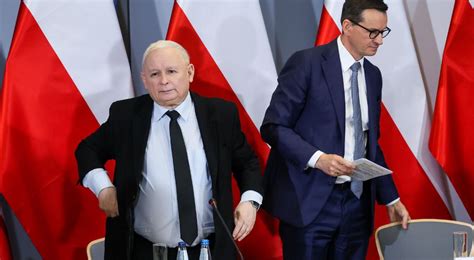 Pods Uchy W Czasach Rz D W Pis Kaczy Ski Premier Morawiecki Nie By