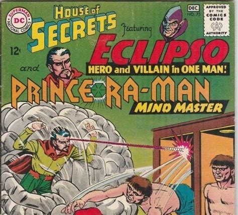 House Of Secrets 75 Strict VG FN 5 5 Appear Eclipso And Prince