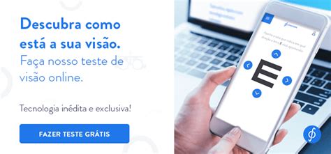 Teste de visão online e gratuito Lenscope