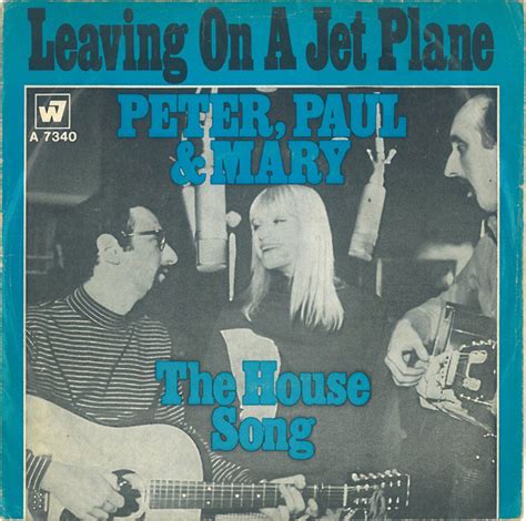 Peter Paul Mary Leaving On A Jet Plane 1969 Vinyl Discogs