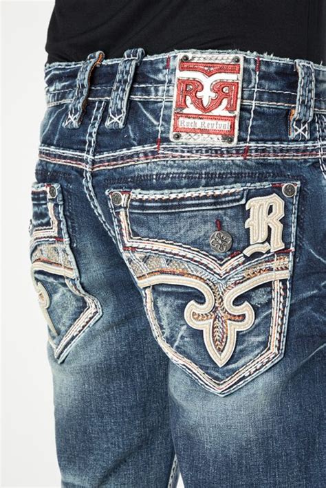 Rock Revival Kaydin J200 Straight Fit Jean La Raza Western Wear