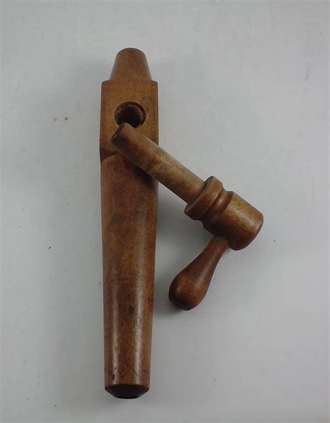 Antique Wooden Barrel Spigot Spout 85 Inch Etsy