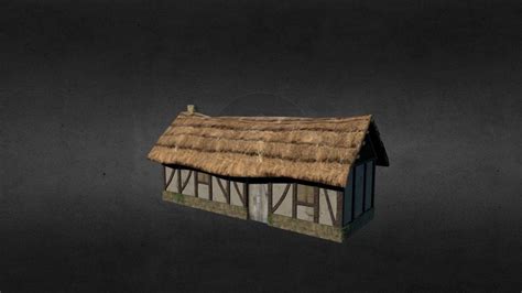 Medieval House 1 3d Model By Andrei Cg Aagames A634715 Sketchfab