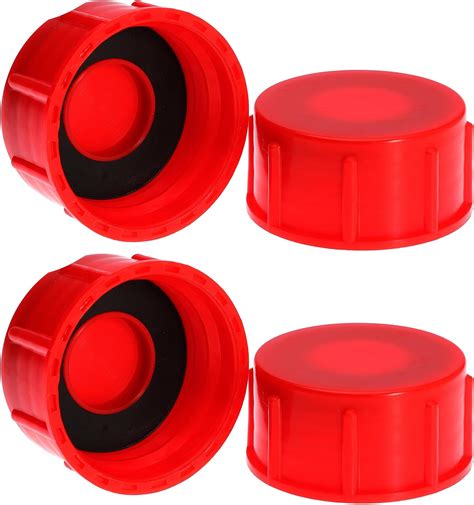 Amazon Gas Can Cap Replacement Red Coarse Thread Cap Solid