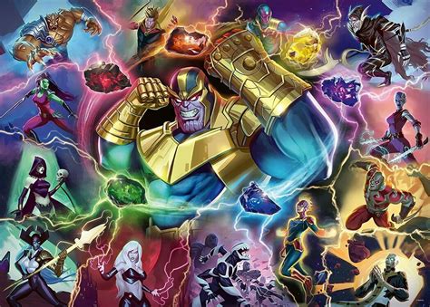 Ravensburger Marvel Villainous Thanos 1000 Piece Jigsaw Puzzle 16904