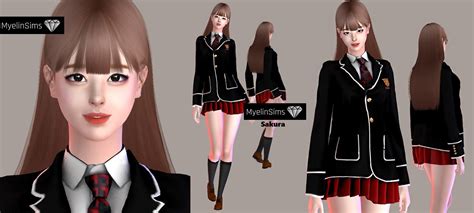 🌸new Sim Download Sakura The Sims 4 Sims Loverslab