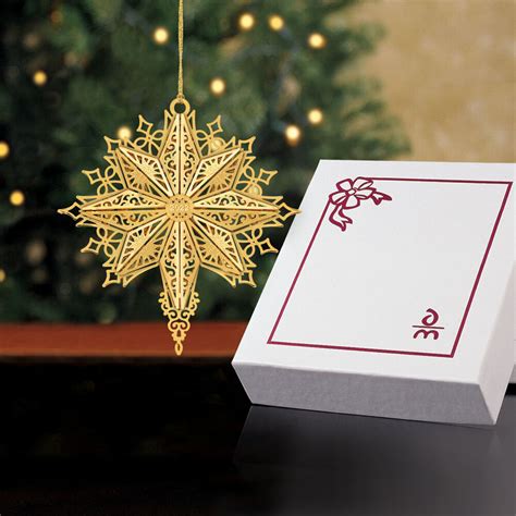 2022 Annual Gold Christmas Ornament