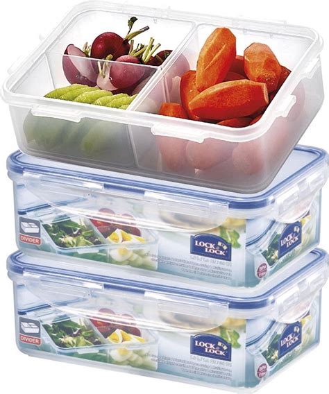 Bol Lock Lock Meal Prep Bakjes Bento Lunchbox Snackbox Met