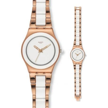 Ceas Dama Swatch Irony Rose Pearl Ylg G