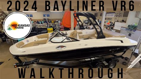 2024 Bayliner VR6 Walkthrough YouTube