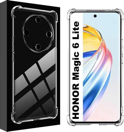 Cover Compatibile Con Honor Magic6 Lite Case Custodia Morbida Chiaro