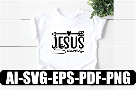 Jesus Saves Svg Graphic By Mk Design Store Creative Fabrica