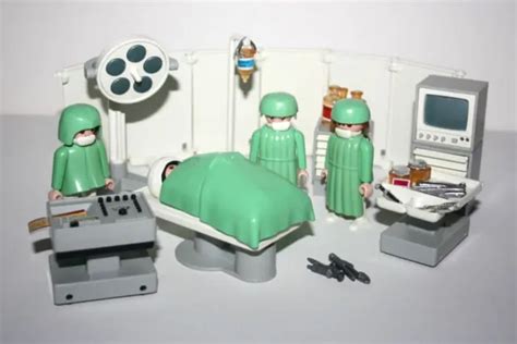 Playmobil Salle D Operation Hopital Chirurgien Medecin Vintage