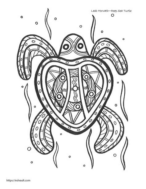 16 free aboriginal art colouring pages - ESL Vault