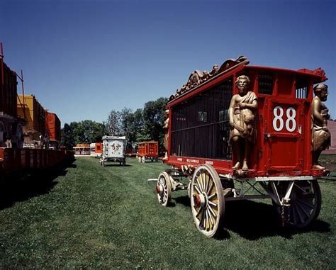 Circus Wagons At Circus World Museum Baraboo Wisconsin Wisconsin